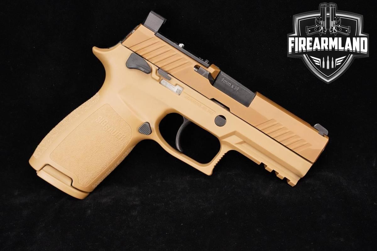 Sig Sauer P320 M18 OR 9mm 3.9" Coyote P 320 M 18 +ORIG CASE