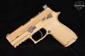 Sig Sauer P320 M18 OR 9mm Luger Coyote Tan PVD in Very Good Condition Image 4