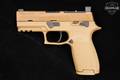 Sig Sauer P320 M18 OR 9mm Luger Coyote Tan PVD in Very Good Condition Image 5