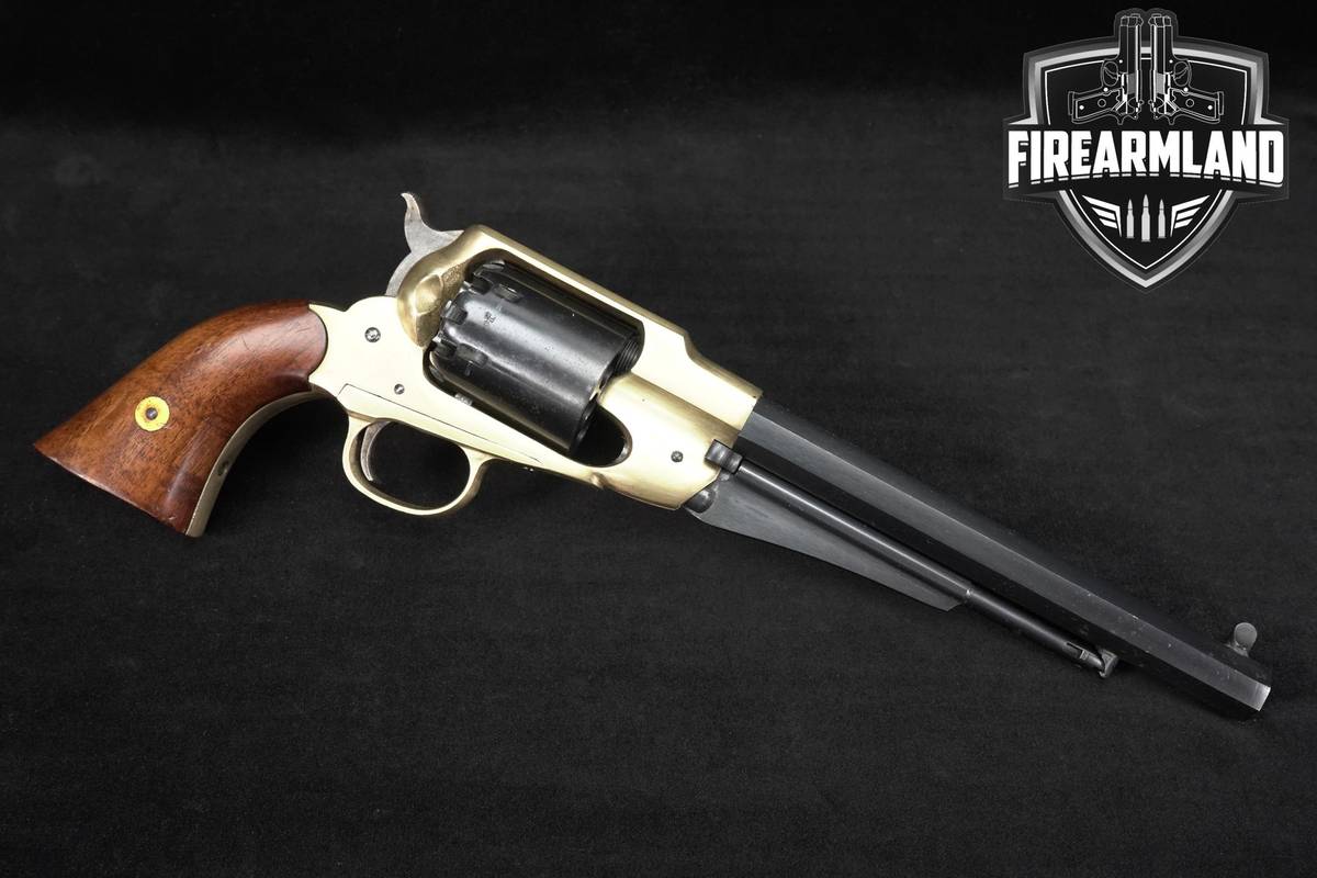 F.lli Pietta 1858 New Model Army Brass Frame 44 Flli 8" Remington Pattern