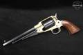 F.lli Pietta 1858 New Model Army Brass Frame .44 Brass & Blued in Good Condition Image 3