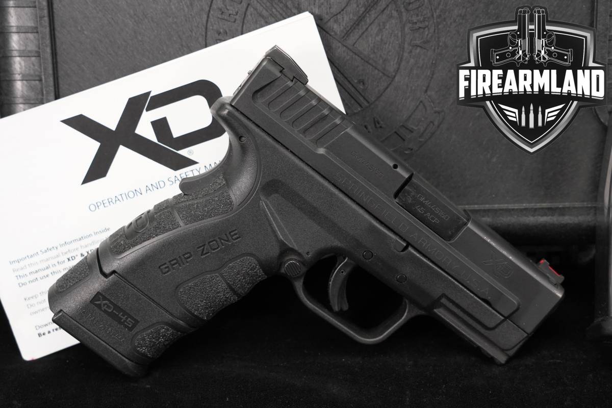 Springfield Armory XD Mod.2 Sub-Compact 45 ACP 3" XD45 +2 MAGS & ORIG CASE