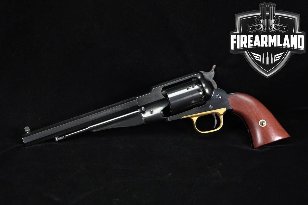 Flli Pietta 1858 Remington New Model Army .44 Flli 8" Blued +ORIG BOX