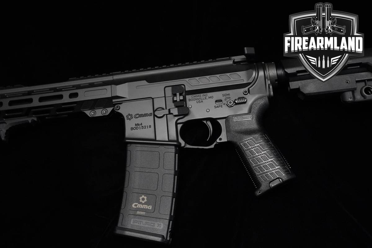 CMMG Banshee MK4 9mm AR-9 AR 8" Cerakote Sniper Grey CMMG AR-9-AR +ORIG BOX