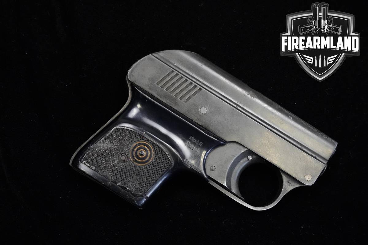 Gurstenberger Model 6 Signal Pistol (Blank Firing) 22 Short Blank Blued 6
