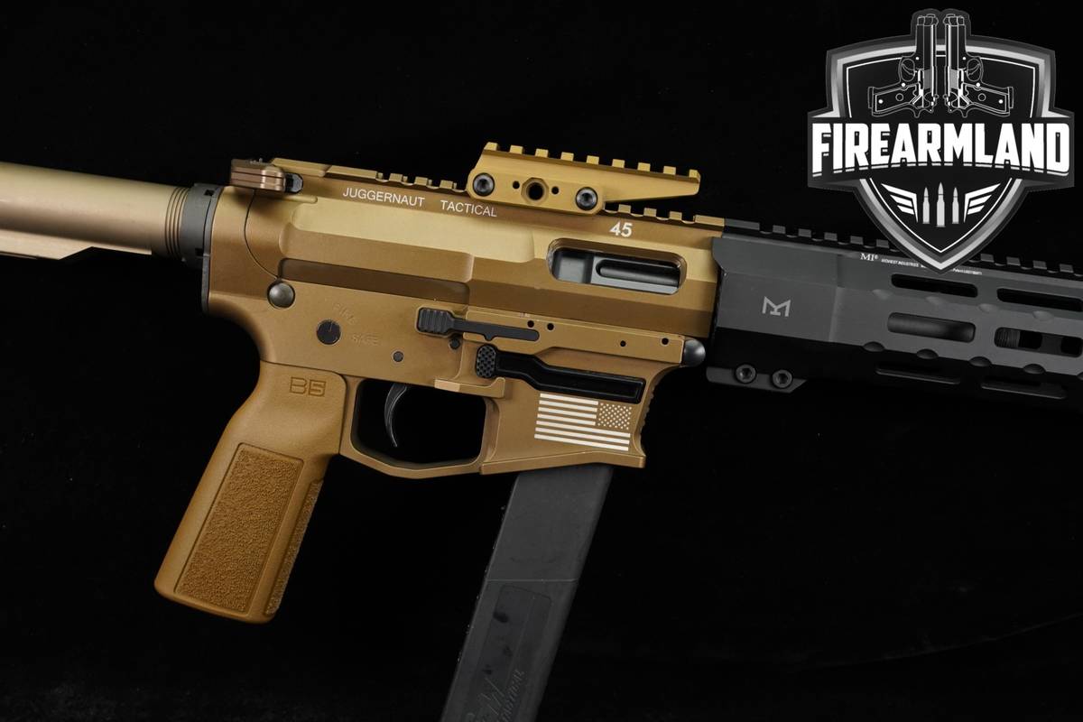 Juggernaut Tactical JT-45 Custom Build 45ACP BALLISTIC BARREL +4 MAGS