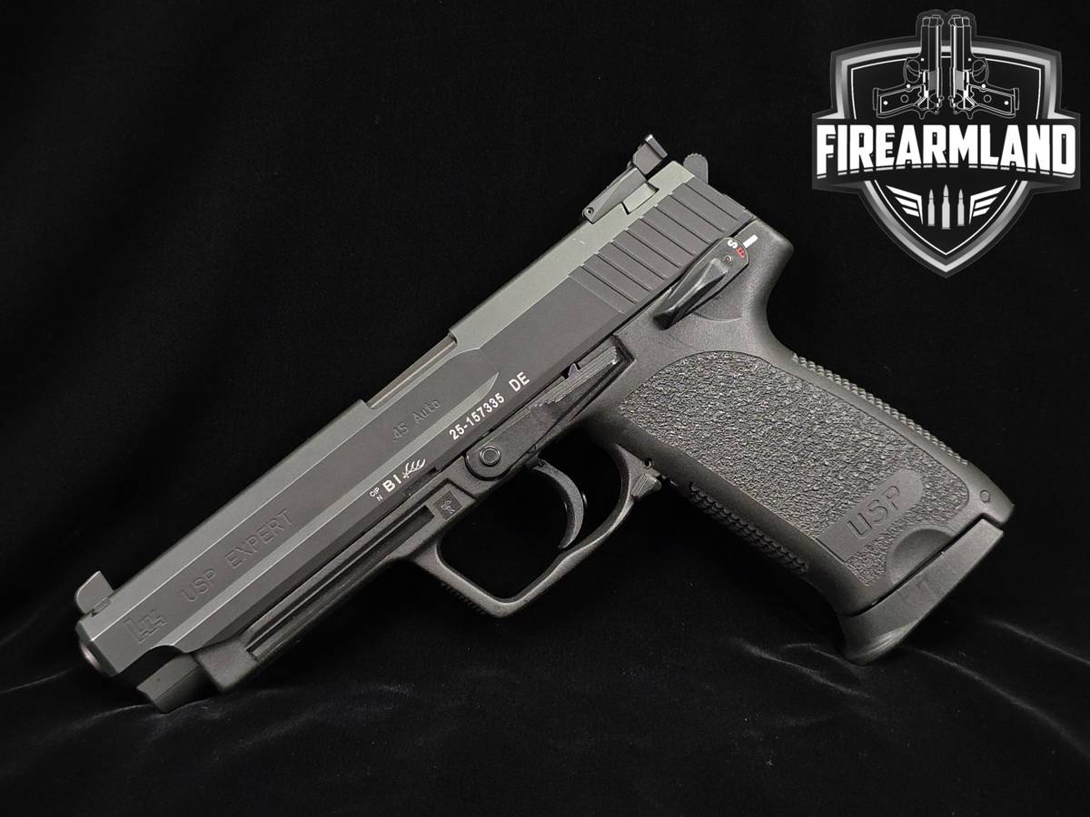 Heckler & Koch H&K HK USP45 Expert V1 45 ACP 5.2 Pistol +2 MAGS & ORIG CASE