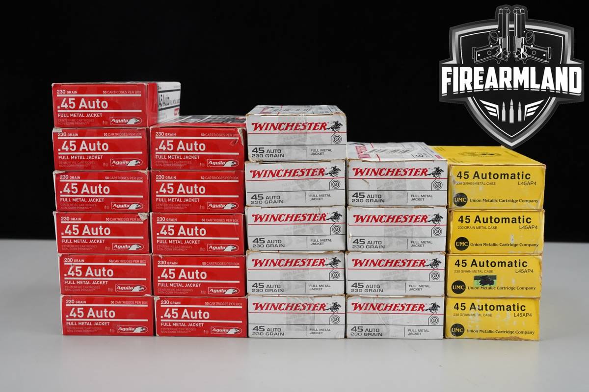 1200 RDS! 45 ACP Ammo 45ACP