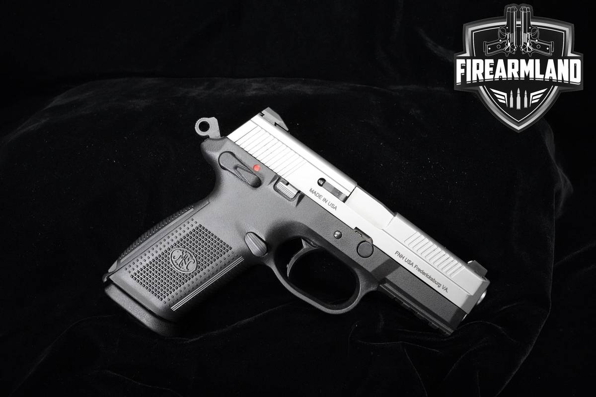 FN FNX-40 Stainless 40 S&W 4" Two-Tone FNX-40 +3 MAGS & ORIG CASE
