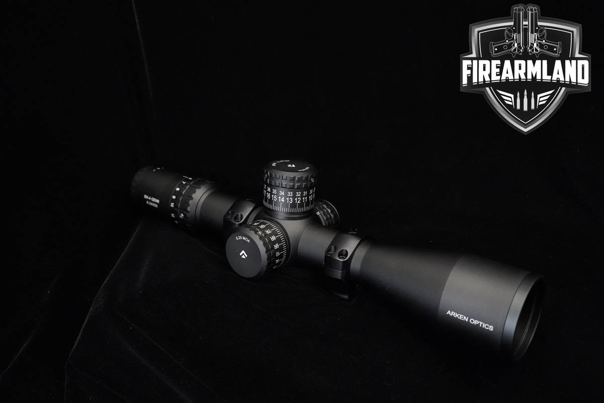 Arken Optics Global S4-4 Gen II 6-24x50MM VPR FFP MOA Reticle OPTIC