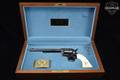 A. Uberti Single Action Army 7th Cavalry Commemorative .45 Colt Polished Blued in Excellent Condition Image 2