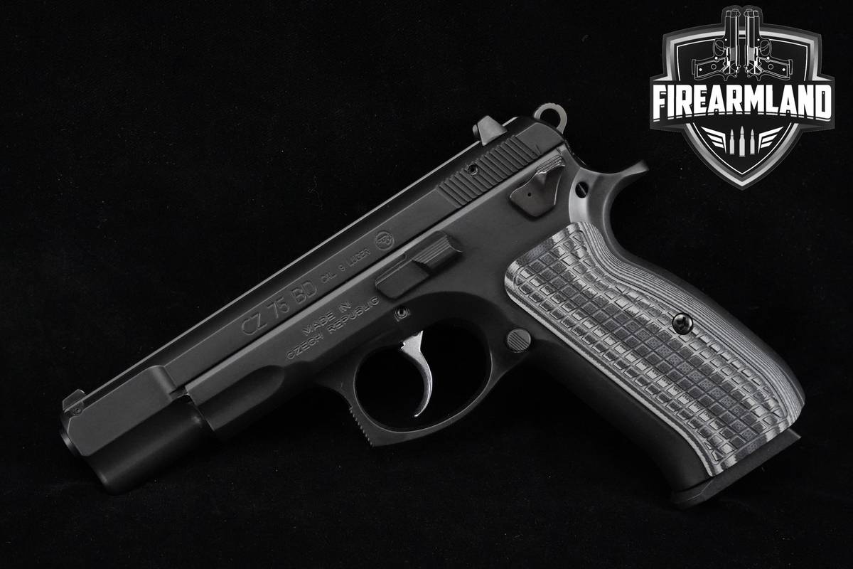 CZ 75 BD 9mm 4.5" CZ-75-BD +2 MAGS & ORIG CASE