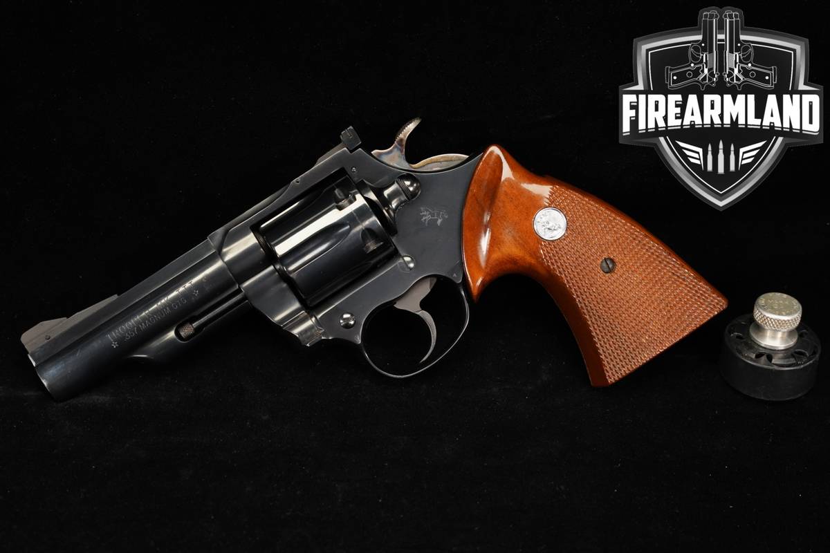 1959 Colt Trooper Mk III 357 Magnum 4 Blued DA/SA Mark 3