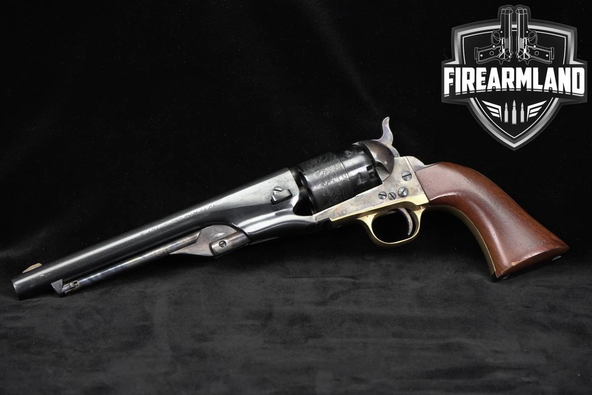 F.lli Pietta 1860 Army .44 Flli 8 Color Case-Hardened & Blued