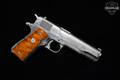 1970 Colt 1911-A1 WWII Commemorative European Theater .45 ACP Nickel Plated in Good Condition Image 2