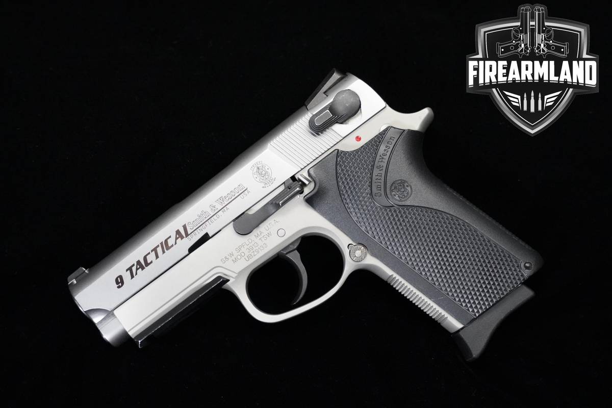 Smith & Wesson (S&W) Model 3913 TSW 9mm 3.5" Stainless Steel S&W 3913 DA/SA
