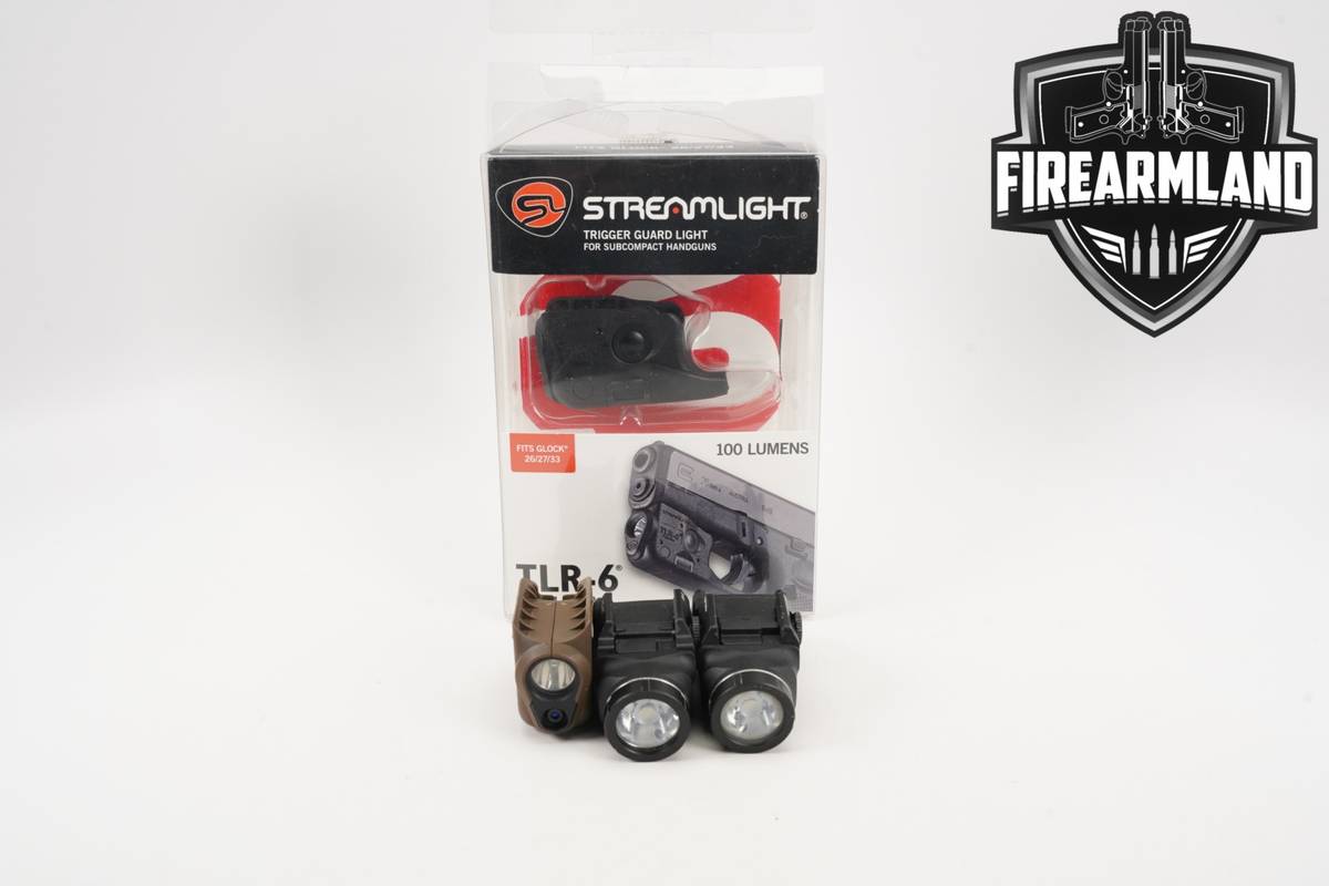 FOUR WEPONLIGHT LOT Weapon Light 4 Pack Streamlight TLR6 TLR-6 7 TLR7