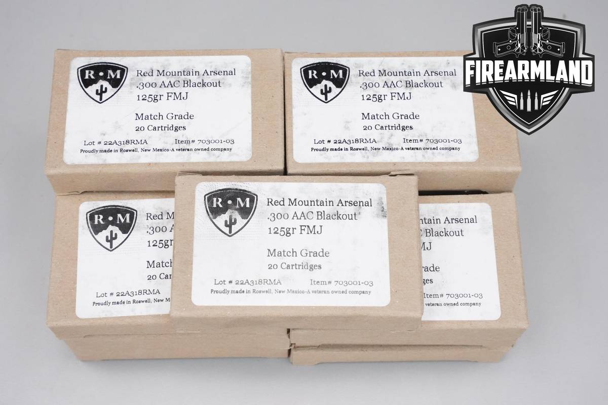 300 Blackout Ammo 300-BLK-AAC Ammunition 300 ROUNDS