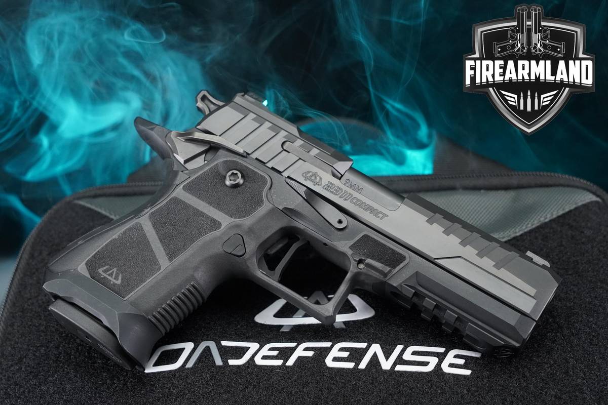 OA Defense 2311 Compact 2011 9mm 1911 4.25" +3 MAGS, ORIG CASE & HOLSTER