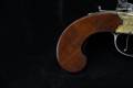 18th Century Thomas of London Boxlock Flintlock Boot Pistol .50 BPM (Black Powder) Brass in Good Condition Image 4
