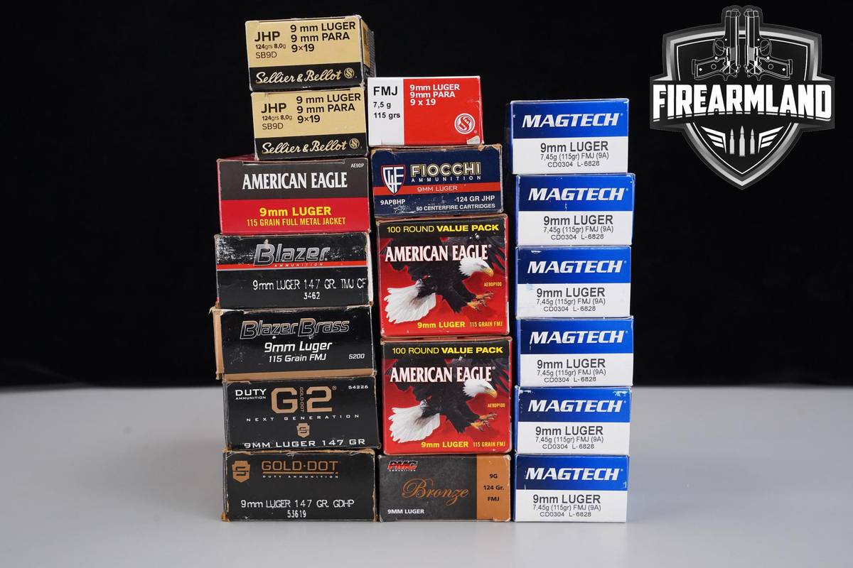 1000 RDS! 9mm Ammo