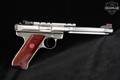 2011 Sturm Ruger Mark III Hunter .22 LR Satin Stainless in Very Good Condition Image 3