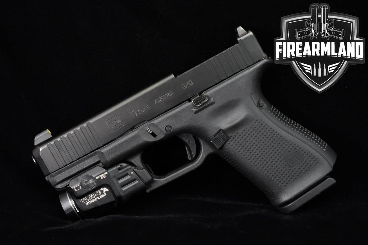 Glock 19 Gen5 MOS 9mm G19 Gen 5 +3 MAGS & HOLSTER
