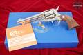 1995 Colt Single Action Army Third Generation .45 Colt Bright Nickel in Excellent Condition Image 2