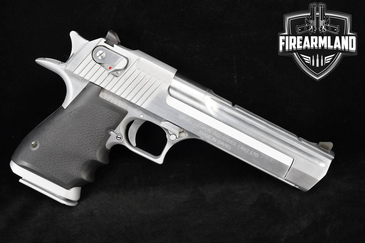 IWI Desert Eagle 44 Mag Stainless Steel IWI D-Eagle Desert-Eagle +ORIG BOX