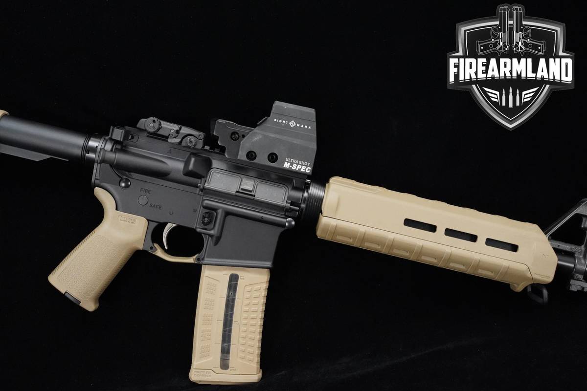 Palmetto State Armory PSA PA-15 Freedom 5.56 NATO AR15 16" FDE PA15 +OPTIC