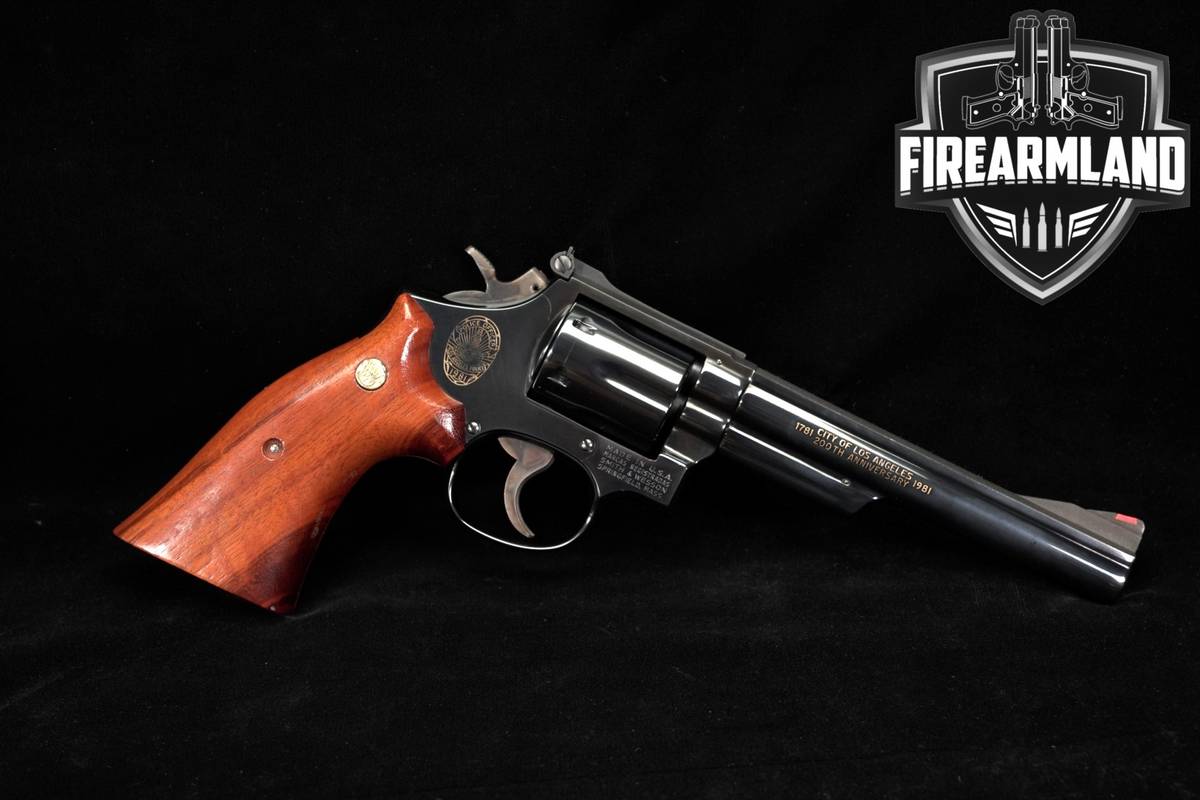 1980 Smith & Wesson S&W Model 19-4 357 Mag LOS ANGELES 200th ANNIVERSARY
