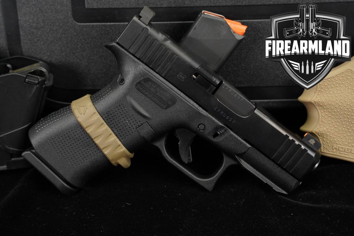 Glock 43X MOS G43X 9mm 3.41 G43 X +2 MAGS & ORIG CASE