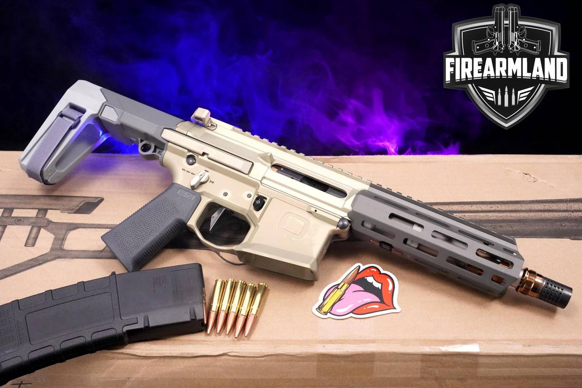 Q Honey Badger 300 Blackout AR-15 AR15 AR 6.5" Tan Q AR-15-AR15 AR PDW +BOX