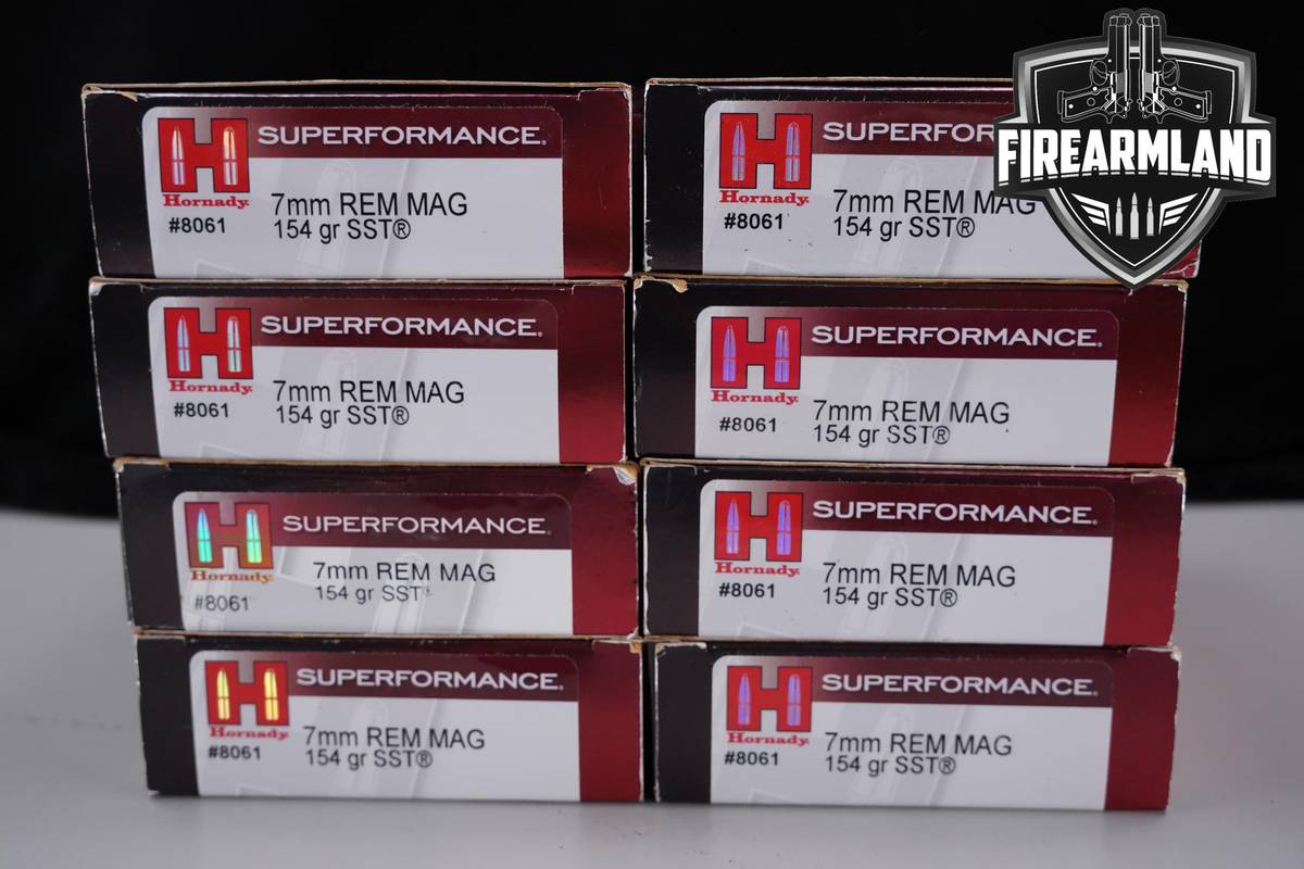 160 RDS! 7mm Remington Magnum Ammo 7mm Rem Mag