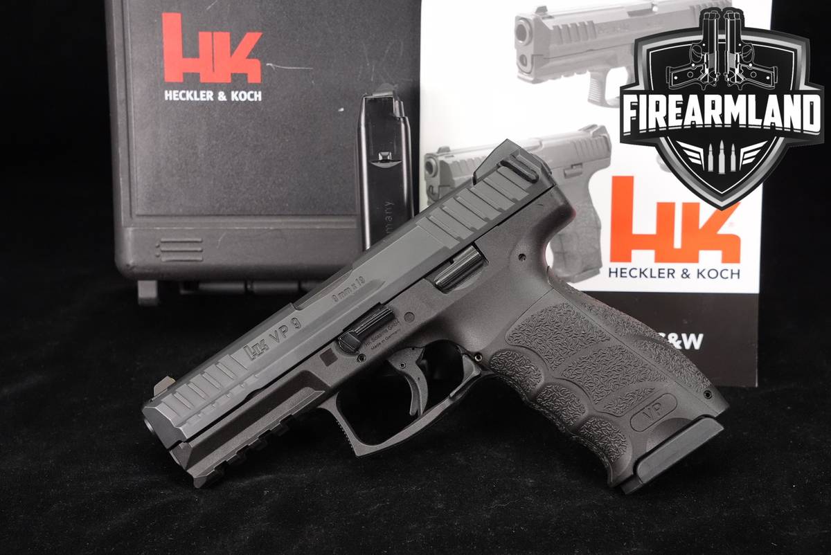 Heckler & Koch VP9 9mm H&K 4.09" VP-9 +2 MAGS, ORIG CASE