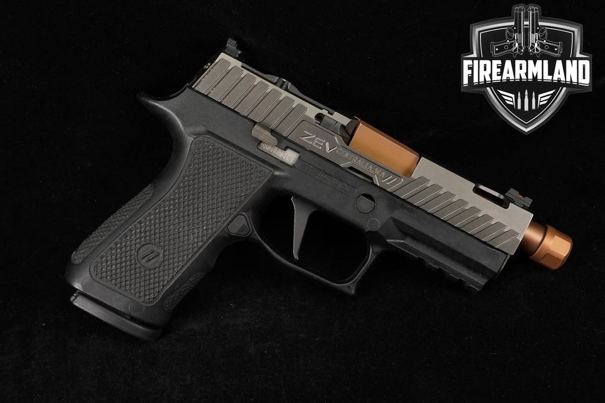 ZEV SIG Sauer P320 XCompact Octane RMR Cut 9mm 3.9" P 320 4MAGS & ORIG CASE
