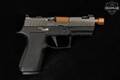 ZEV SIG Sauer P320 XCompact Octane RMR Cut 9mm Luger Two-Tone Gray in Very Good Condition Image 3