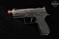 ZEV SIG Sauer P320 XCompact Octane RMR Cut 9mm Luger Two-Tone Gray in Very Good Condition Image 5
