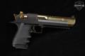 Magnum Research Desert Eagle Mark XIX .50 AE 24K Gold Plated/Black in Very Good Condition Image 3