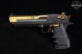 Magnum Research Desert Eagle Mark XIX .50 AE 24K Gold Plated/Black in Very Good Condition Image 5