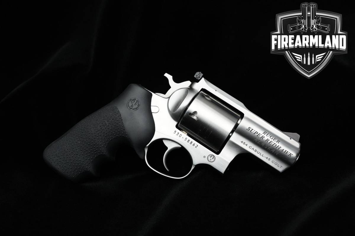 Ruger Super Redhawk Alaskan 454 Casull 2.5" Super Ruger Redhawk +ORIG CASE