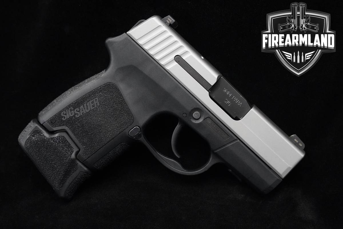 Sig Sauer P290RS 9mm Stainless Steel Sig-Sauer P290RS +ORIG CASE & HOLSTER