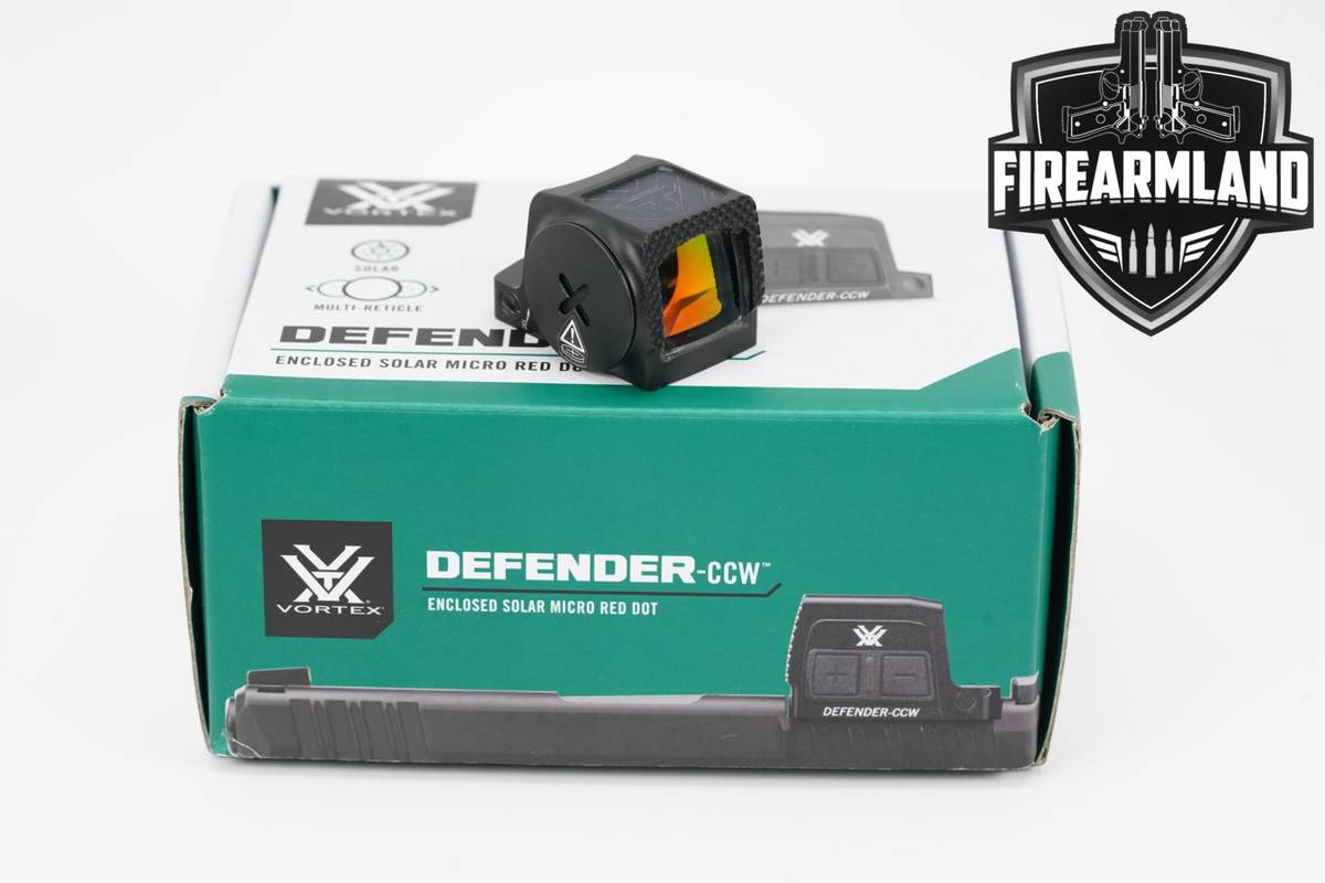Vortex Optics Defender CCW Enclosed 3 MOA Dot & 32 Circle Red Sight +BOX