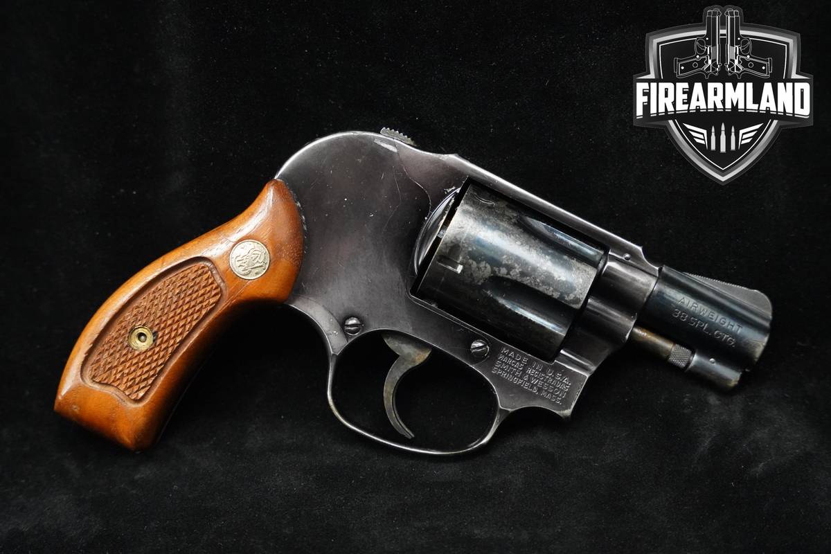 VINTAGE Smith & Wesson (S&W) Model 38 Airweight 38 Special 2" Blued S&W