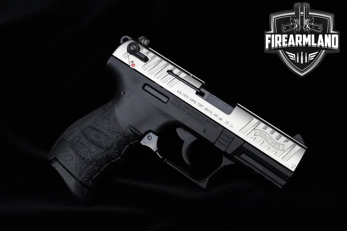 ORIG CASE Walther P22 QD 22LR 3.42" Germany 10+1 DA/SA Pistol Walther 22-LR