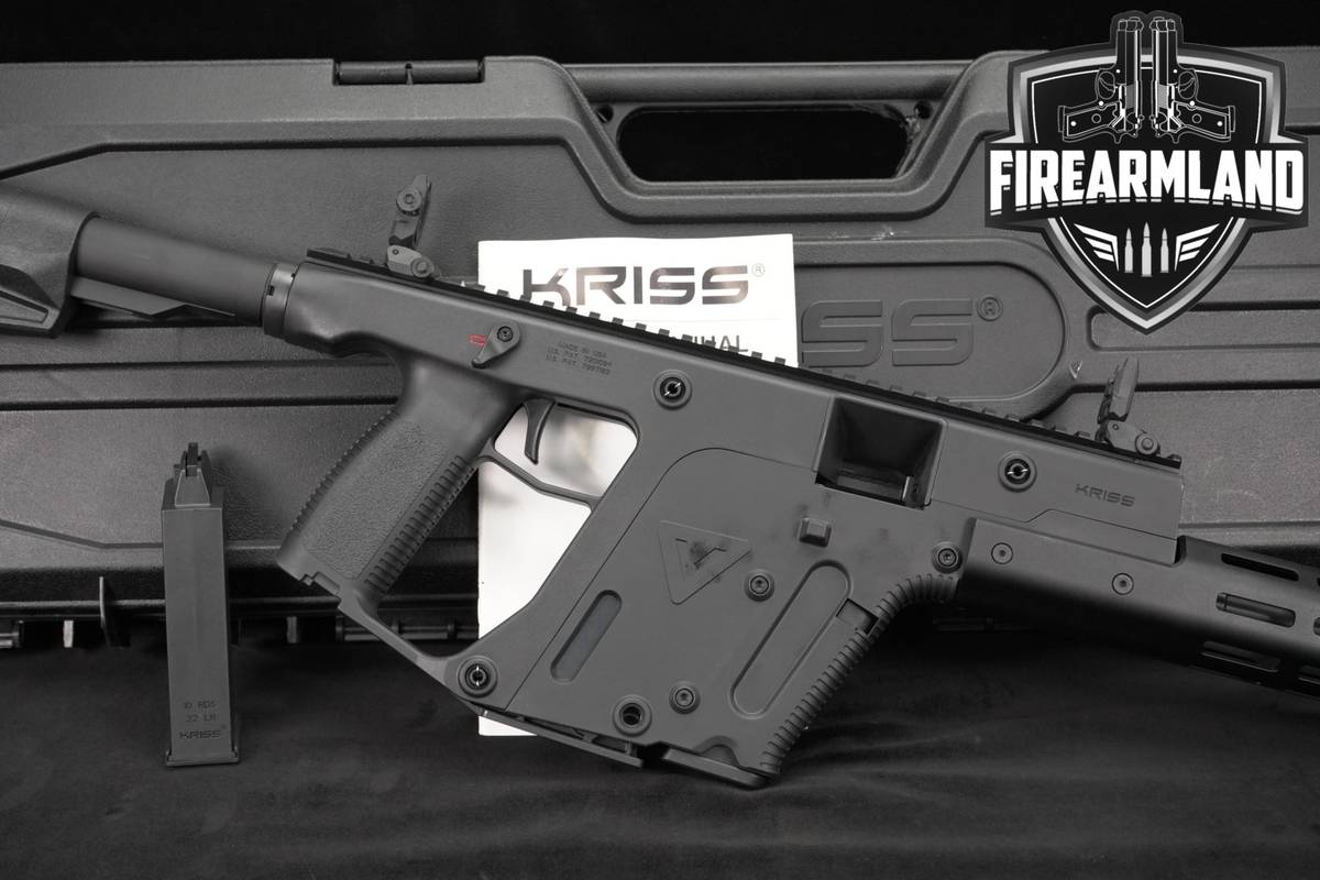 KRISS Vector CRB 22LR 16" THREADED +2 MAGS & ORIG CASE