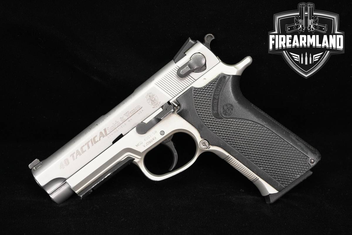 Smith & Wesson S&W Model 4003TSW 40 Tactical 40S&W 4" Stainless +ORIG CASE