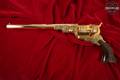 1988 A. Uberti Paterson No. 5 Holster Model Texas Commemorative, American Historical Foundation, No. 135 of 950 .36 Gold Plated in Very Good Condition Image 2