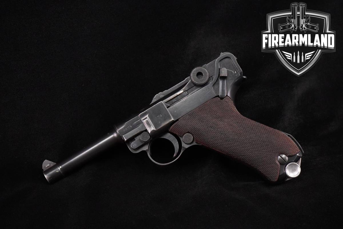 THIRD-REICH 1941 Mauser-byf P.08 Luger 9mm 3.9" Blued P08 P-08 WW2 +HOLSTER