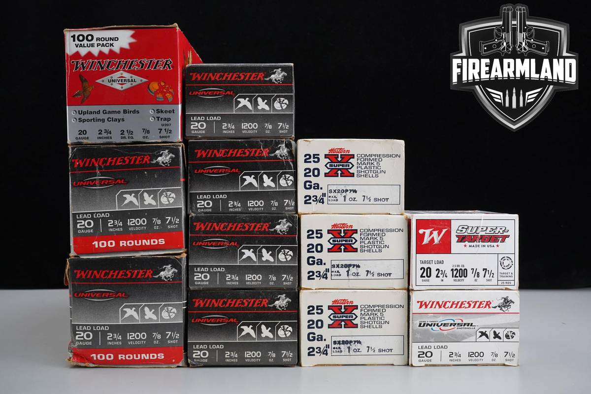 525 RDS! 20 Gauge #7.5 Shot Ammo 20Ga